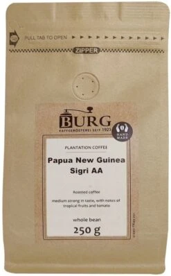 Burg Papua New-Guinea Sigri 250 G Coffee Beans