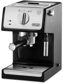 DeLonghi ECP33.21.BK Espresso Machine, Silver/Black