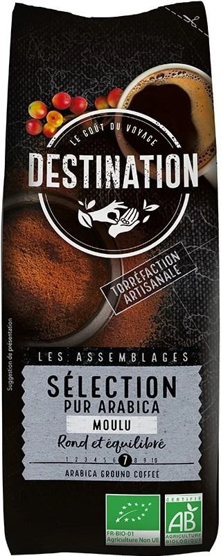 Destination Organic Sélection Ground Filter Coffee 250 G 3 Destination Organic Sélection Ground Filter Coffee 250 G