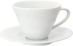 Hario V60 Ceramic Cup And Saucer, 150 Ml