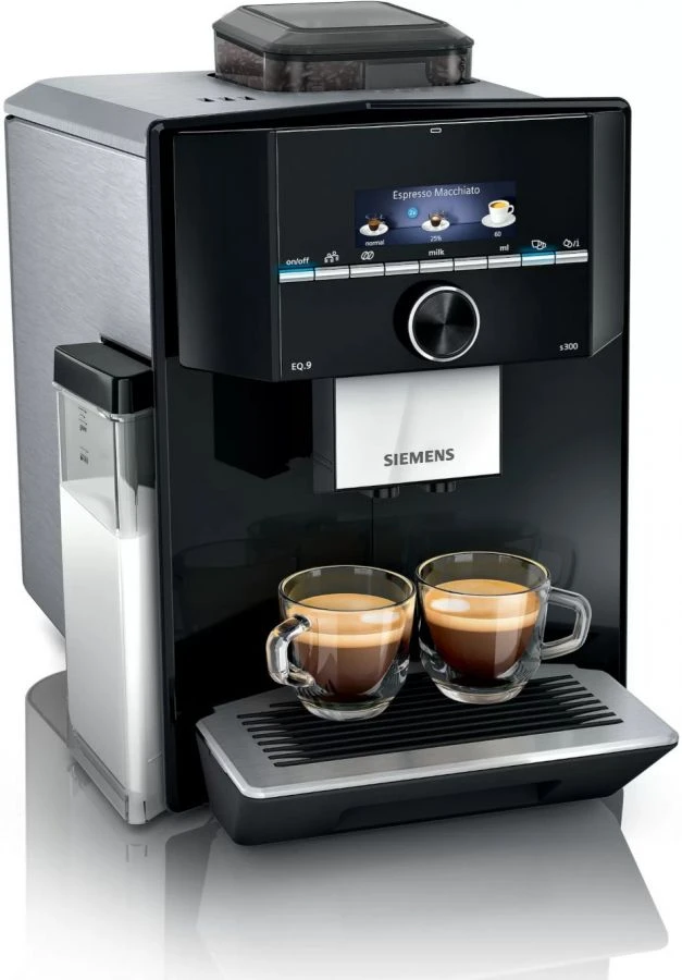 Siemens EQ.9 S300 Fully Automatic Coffee Machine, Black 3 Siemens EQ.9 S300 Fully Automatic Coffee Machine, Black