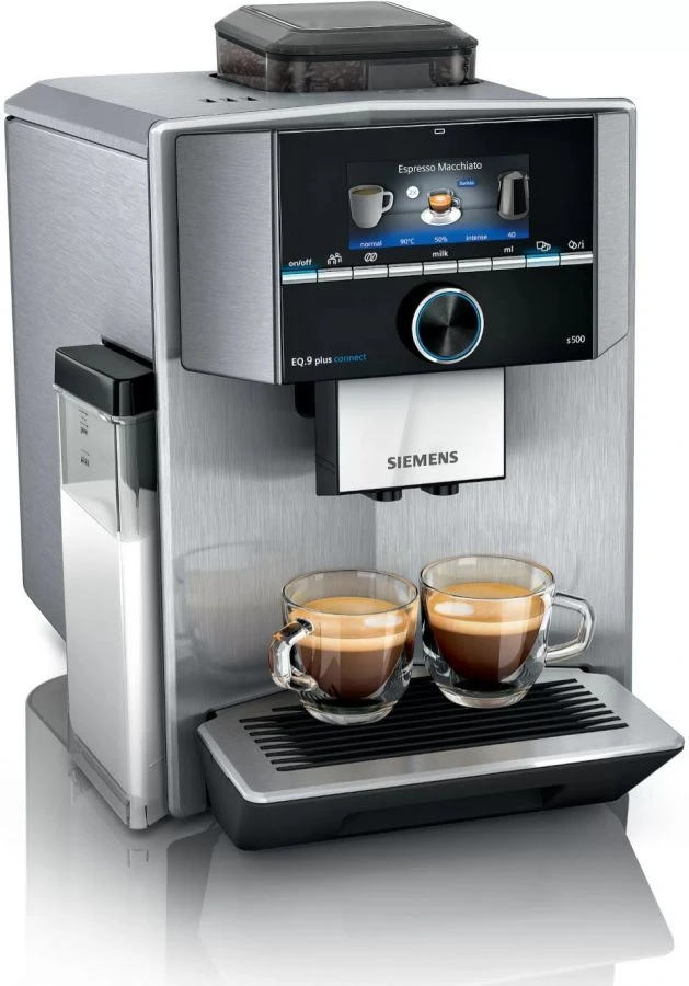 Siemens EQ.9 Plus Connect S500 Fully Automatic Coffee Machine, Stainless Steel 3 Siemens EQ.9 Plus Connect S500 Fully Automatic Coffee Machine, Stainless Steel