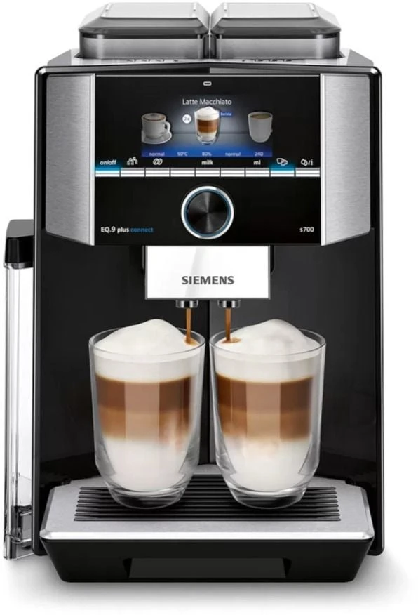 Siemens EQ.9 Plus Connect S700 Fully Automatic Coffee Machine, Black 3 Siemens EQ.9 Plus Connect S700 Fully Automatic Coffee Machine, Black