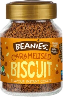 Beanies Caramelised Biscuit Flavoured Instant Coffee 50 G