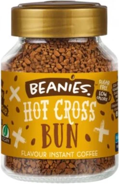 Beanies Hot Cross Bun Flavoured Instant Coffee 50 G
