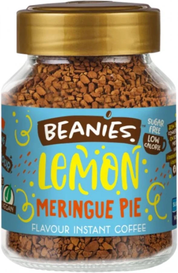 Beanies Lemon Meringue Pie Flavoured Instant Coffee 50 G 3 Beanies Lemon Meringue Pie Flavoured Instant Coffee 50 G