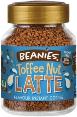 Beanies Toffee Nut Latte Flavoured Instant Coffee 50 G