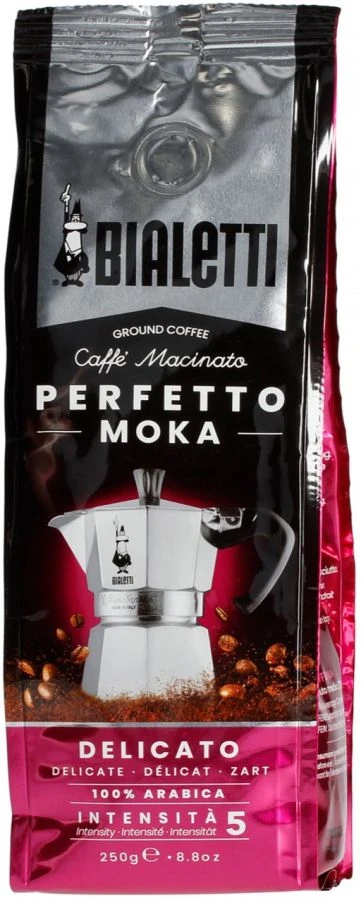Bialetti Perfetto Moka Delicato Ground Coffee 250 G 3 Bialetti Perfetto Moka Delicato Ground Coffee 250 G