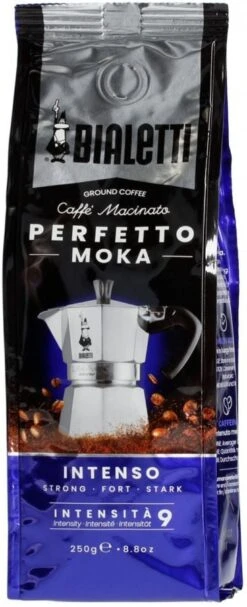 Bialetti Perfetto Moka Intenso Ground Coffee 250 G