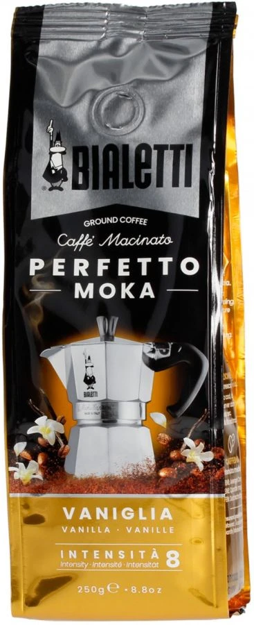 Bialetti Perfetto Moka Vaniglia Ground Coffee 250 G 3 Bialetti Perfetto Moka Vaniglia Ground Coffee 250 G