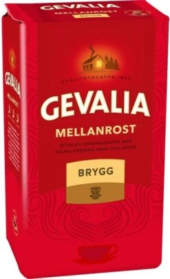 Gevalia Mellanrost Brygg Brew Coffee 450 G Ground