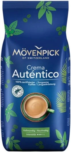 Mövenpick Auténtico Roasted Coffee Beans 1 Kg