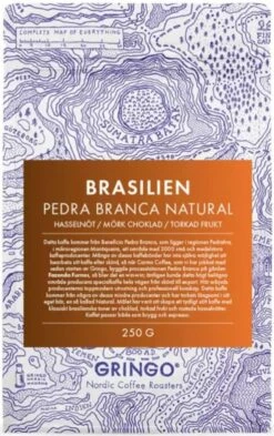 Gringo Nordic Brasilien Pedra Branca Natural 250 G Coffee Beans
