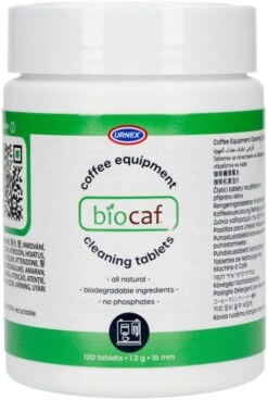 Urnex Biocaf Coffee Equipment Cleaning Tablets 120 Pcs