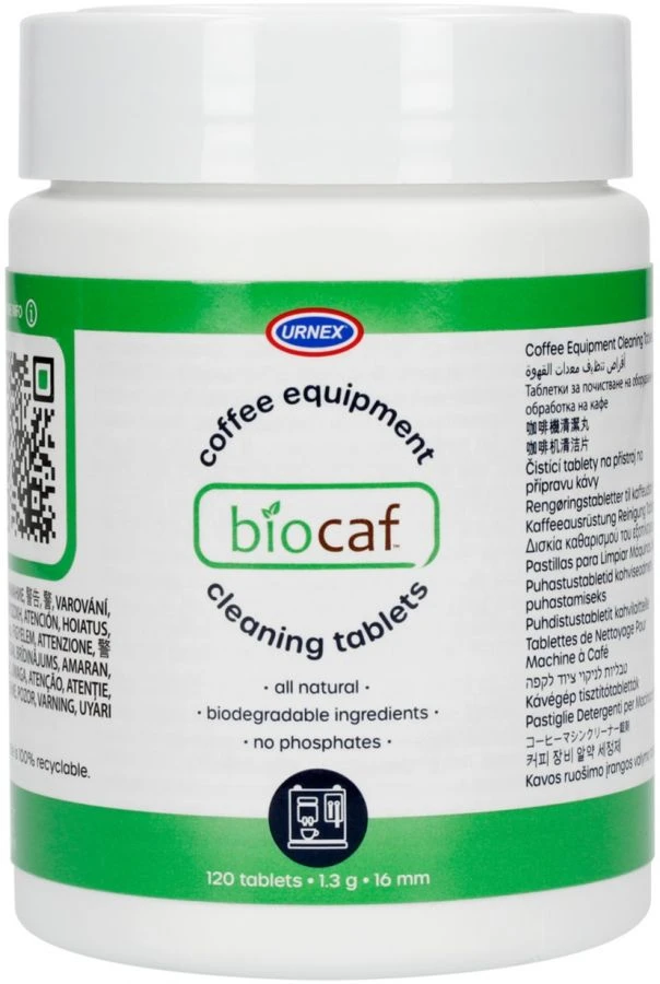 Urnex Biocaf Coffee Equipment Cleaning Tablets 120 Pcs 3 Urnex Biocaf Coffee Equipment Cleaning Tablets 120 Pcs