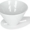 Hario V60 One Pour Ceramic Dripper Mugen Size 02, White -Coffee Supply Store 11126 b53d4b68f8369423da9ae26d9f95cf8f