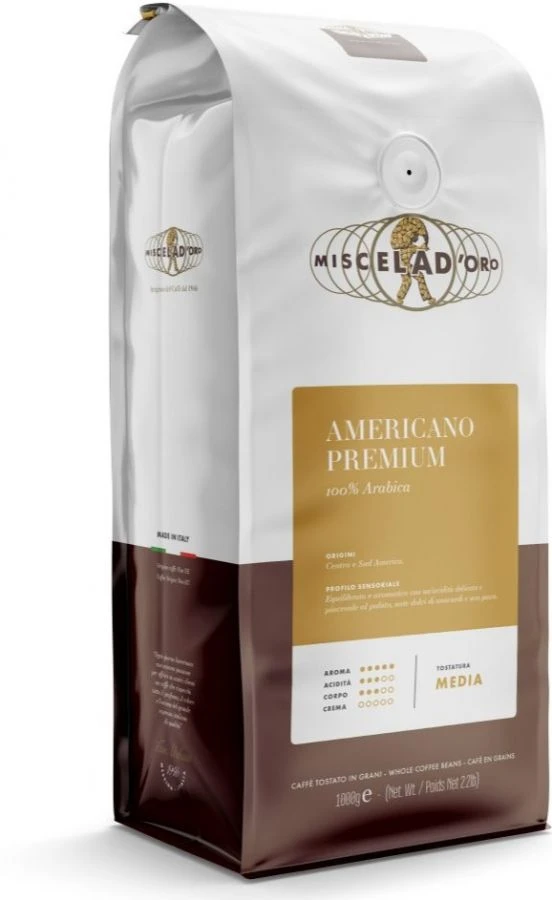 Miscela D'Oro Americano Premium 1 Kg Coffee Beans 3 Miscela D'Oro Americano Premium 1 Kg Coffee Beans