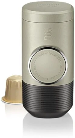 Wacaco Minipresso NS2 Portable Espresso Maker For Coffee Capsules