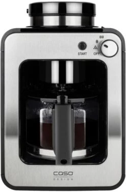 CASO Coffee Compact Coffee Maker With Integrated Grinder