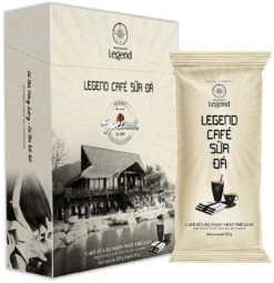 Trung Nguyen Legend 3-in-1 Café SUA DA Instant Coffee, 9-Pack
