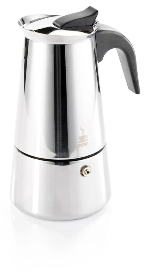 Gefu Emilio Stainless Steel Moka Pot 3 Gefu Emilio Stainless Steel Moka Pot