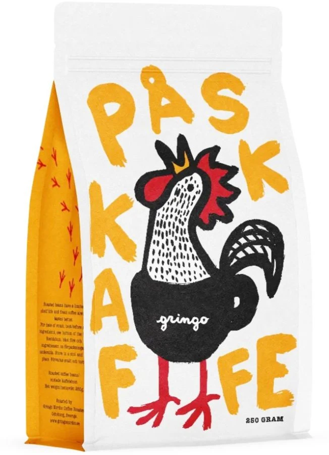 Gringo Nordic Påskkaffe - Easter Coffee Beans 250 G 3 Gringo Nordic Påskkaffe - Easter Coffee Beans 250 G