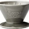 Kinto SCS Brewer Ceramic Coffee Dripper 4 Cups 2 Kinto SCS Brewer Ceramic Coffee Dripper 4 Cups -Coffee Supply Store 1559
