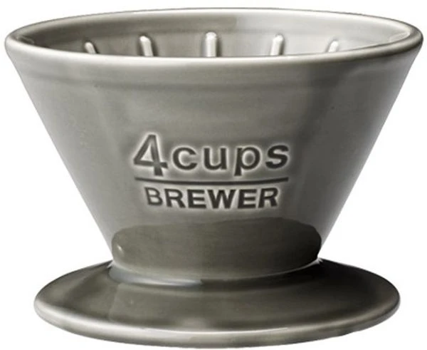 Kinto SCS Brewer Ceramic Coffee Dripper 4 Cups 3 Kinto SCS Brewer Ceramic Coffee Dripper 4 Cups