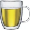 Bodum Bistro Double Walled Glass Mug, 2 Pcs -Coffee Supply Store 1577