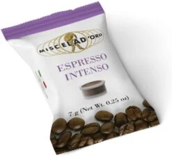 Miscela D'Oro Espresso Intenso Espresso Capsules 100 Pcs