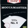 Moccamaster Paper Filter No 4, 100 Pcs -Coffee Supply Store 1653