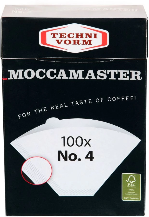Moccamaster Paper Filter No 4, 100 Pcs 3 Moccamaster Paper Filter No 4, 100 Pcs