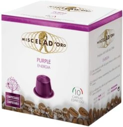 Miscela D'Oro Purple Nespresso Compatible Coffee Capsules
