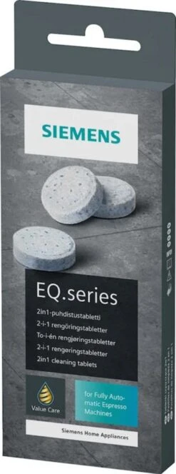 Siemens EQ.series Cleaning Tablets For Coffee Machine, 10 Pcs