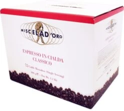 Miscela D'Oro Classico ESE Espresso Pods 72 Pcs