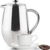 Grunwerg Double Wall Insulated French Press -Coffee Supply Store 1924 64739cc609a3c9b535407375649fc127