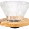 Hario Olive Wood V60 Glass Dripper Size 02
