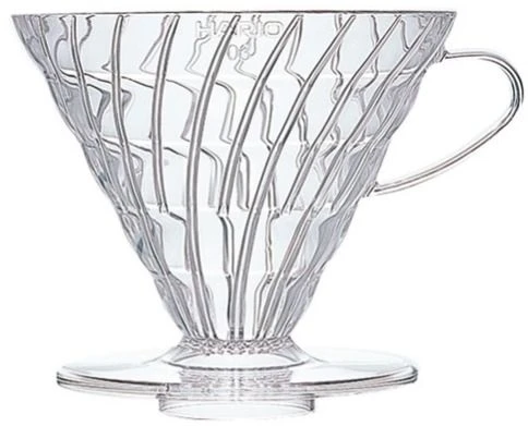 Hario V60 Dripper Size 03 Clear Plastic 3 Hario V60 Dripper Size 03 Clear Plastic