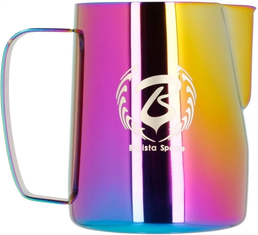 Barista Space Milk Pitcher, Rainbow 3 Barista Space Milk Pitcher, Rainbow