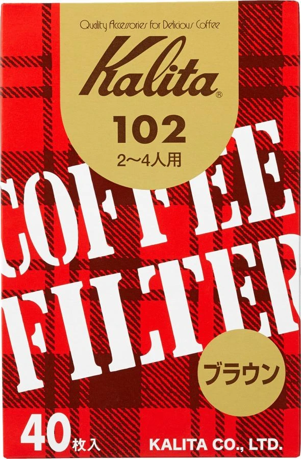 Kalita 102 Brown Coffee Paper Filters 40 Pcs 3 Kalita 102 Brown Coffee Paper Filters 40 Pcs