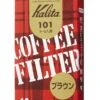 Kalita 101 Brown Coffee Paper Filters 40 Pcs -Coffee Supply Store 4226 44e7be4cd02e9092067febd844d22487