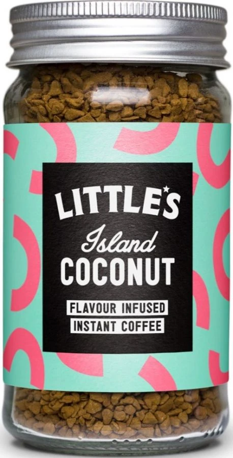 Little's Island Coconut Flavoured Instant Coffee 50g 3 Little's Island Coconut Flavoured Instant Coffee 50g