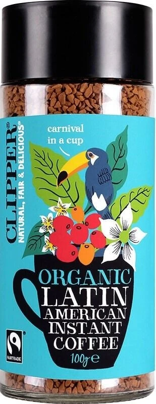 Clipper Organic Latin American Instant Coffee 100 G 3 Clipper Organic Latin American Instant Coffee 100 G