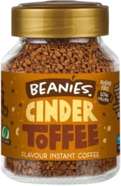 Beanies Cinder Toffee Flavoured Instant Coffee 50 G