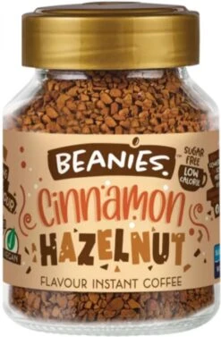 Beanies Cinnamon Hazelnut Flavoured Instant Coffee 50 G