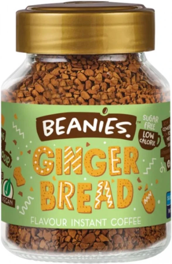 Beanies Gingerbread Flavoured Instant Coffee 50 G 3 Beanies Gingerbread Flavoured Instant Coffee 50 G