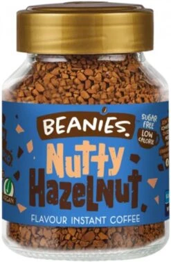 Beanies Nutty Hazelnut Flavoured Instant Coffee 50 G