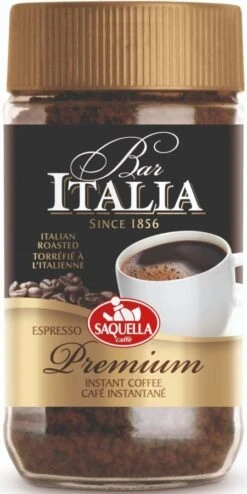 Saquella Bar Italia Espresso Premium Instant Coffee 100 G