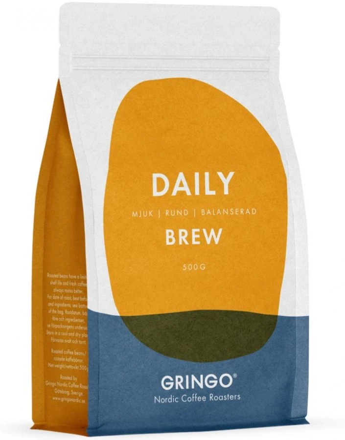 Gringo Nordic Daily Brew 500 G Coffee Beans 3 Gringo Nordic Daily Brew 500 G Coffee Beans