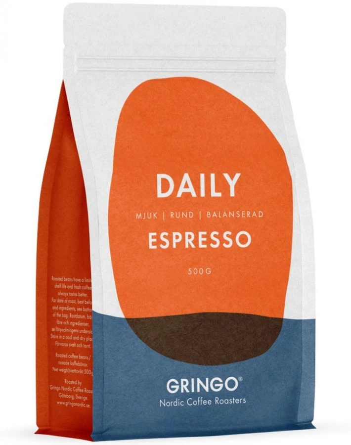 Gringo Nordic Daily Espresso 500 G Coffee Beans 3 Gringo Nordic Daily Espresso 500 G Coffee Beans